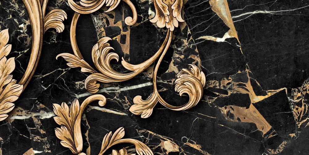 SAINT LAURENT DECOR BLACK 30x60 NR4 9AC341