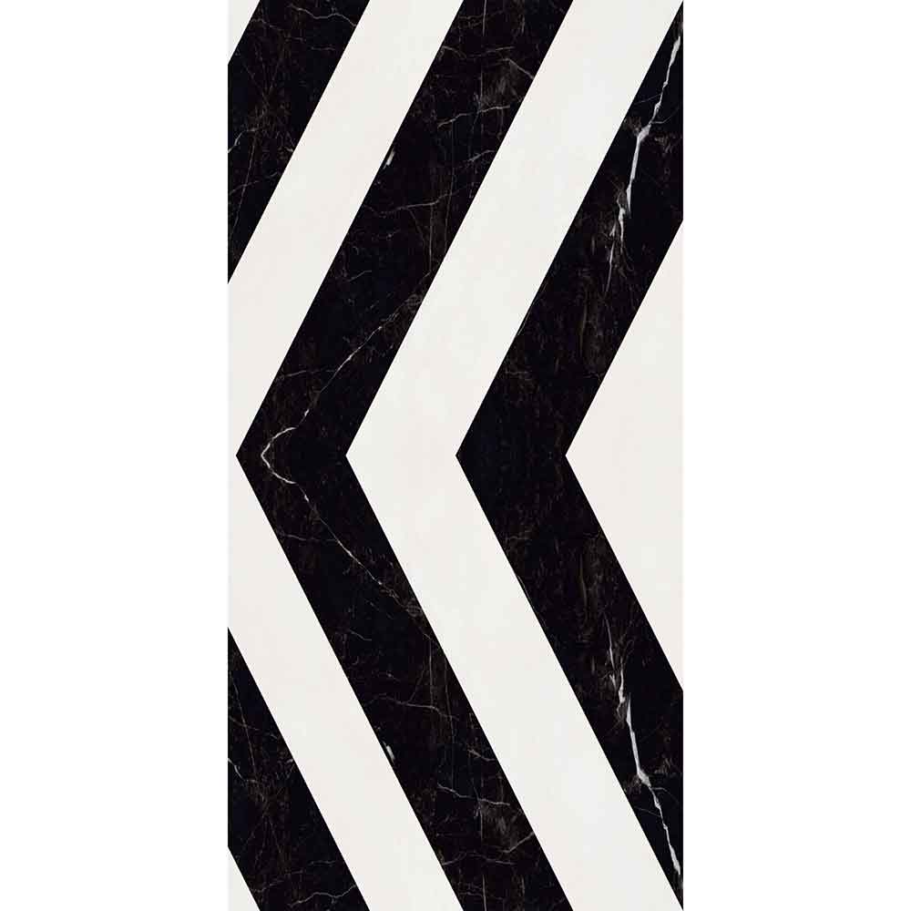 ZEBRA BLACK HIGH GLOSSY 890 60x120